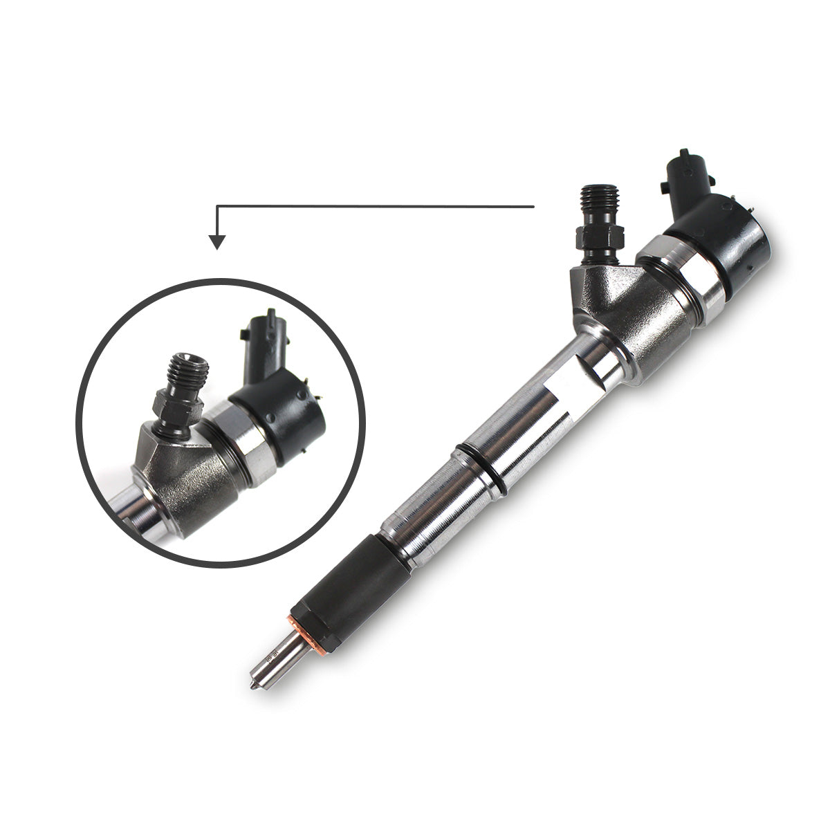 0445110457 Common Rail Injector for Case New Holland Iveco John Deere 3.4 Diesel