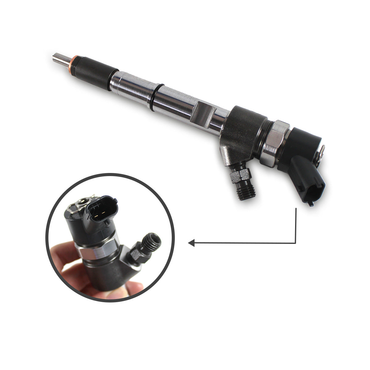0445110457 Common Rail Injector for Case New Holland Iveco John Deere 3.4 Diesel