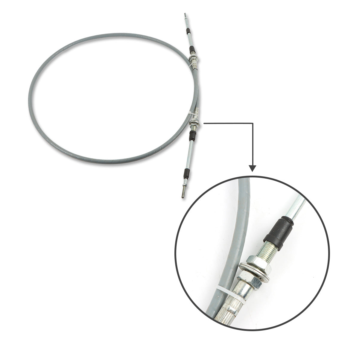 103-43-35270 Throttle Motor Control Cable for Komatsu D20 D21 D20P D20A D21P D21A -6-7 Dozer 75 Inch