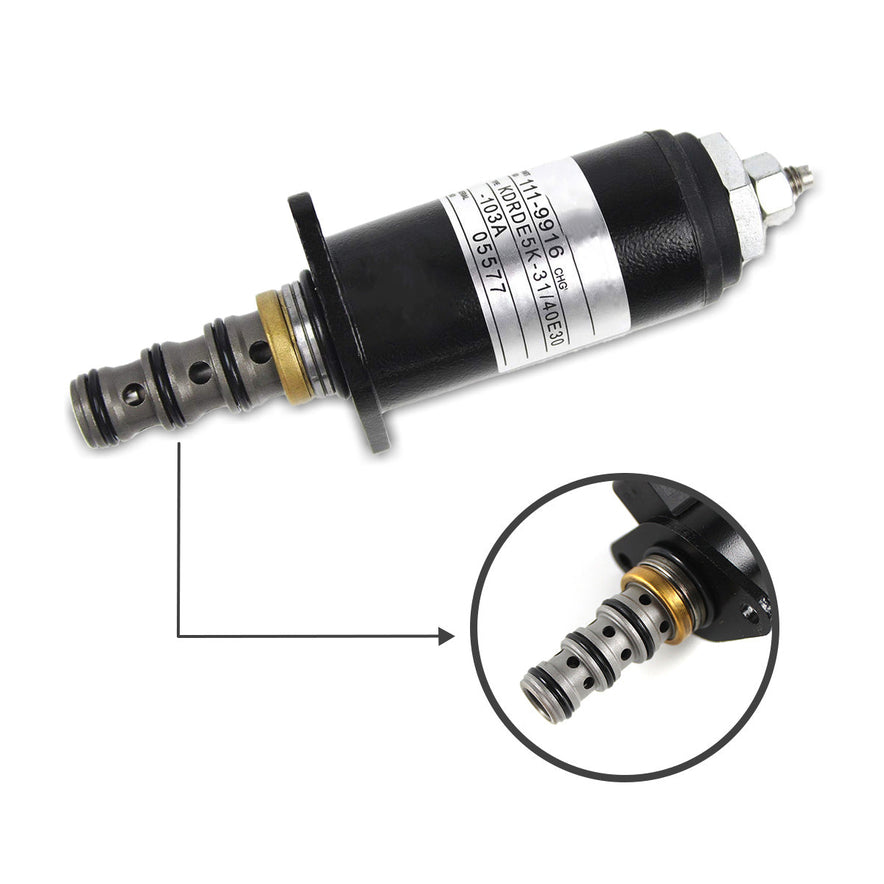 111-9916 KDRDE5K-31/40E30-137 Solenoid Valve for CAT E320D E320B E320C