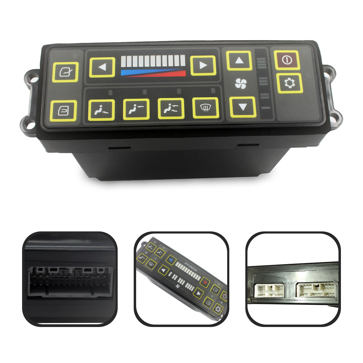11N6-90431 Hyundai R160LC-7 R110-7 Air Conditioner Control Panel