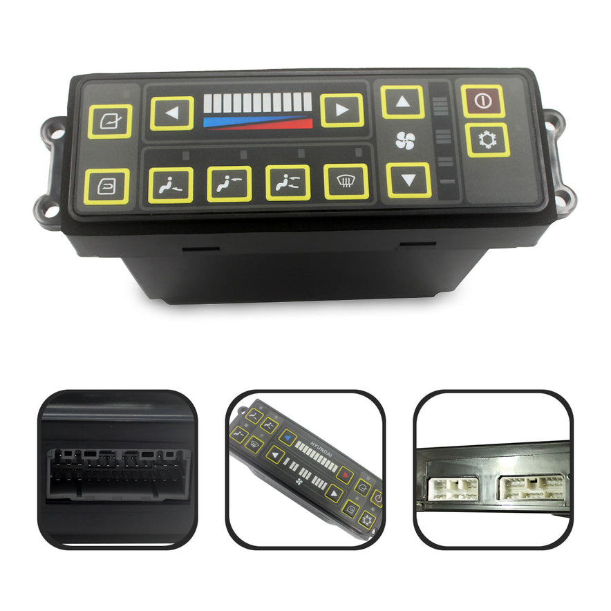 11N6-90431 Hyundai R160LC-7 R110-7 Air Conditioner Control Panel