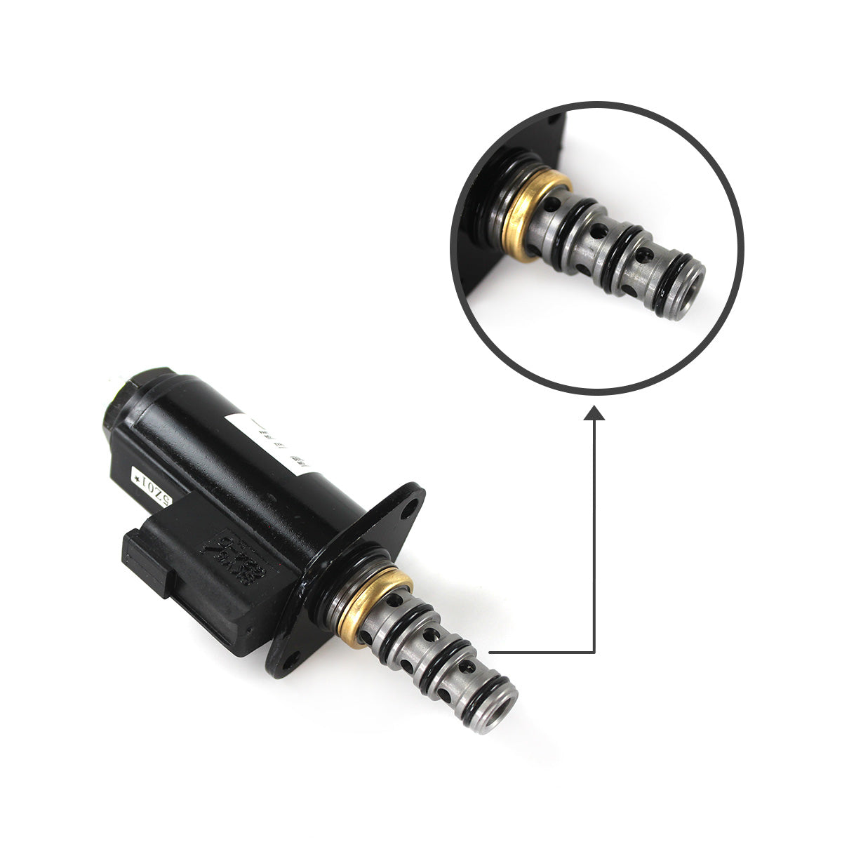 121-1491 KWE5K-31/G24DB30 Solenoid Valve for CAT E320B E320C