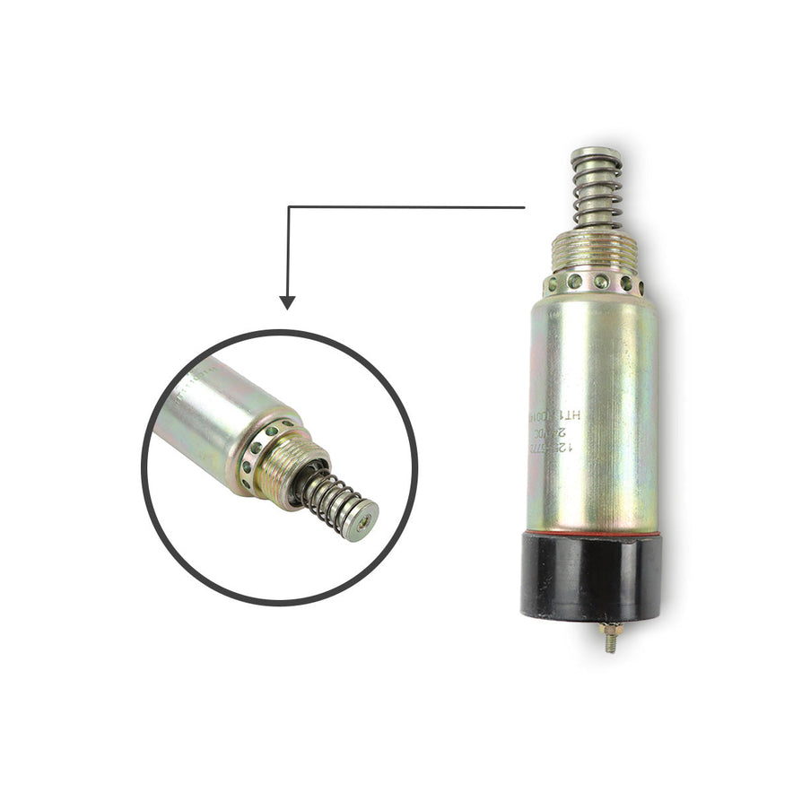 125-5772 1255772 Shut Off Solenoid Valve for Caterpillar 3114 3116