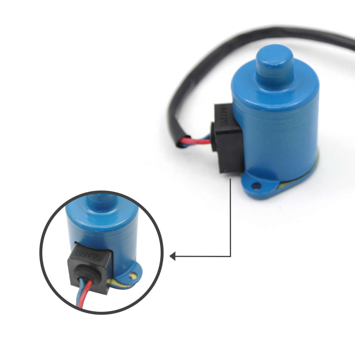 12V Solenoid Valve for Komatsu PC55 PC40