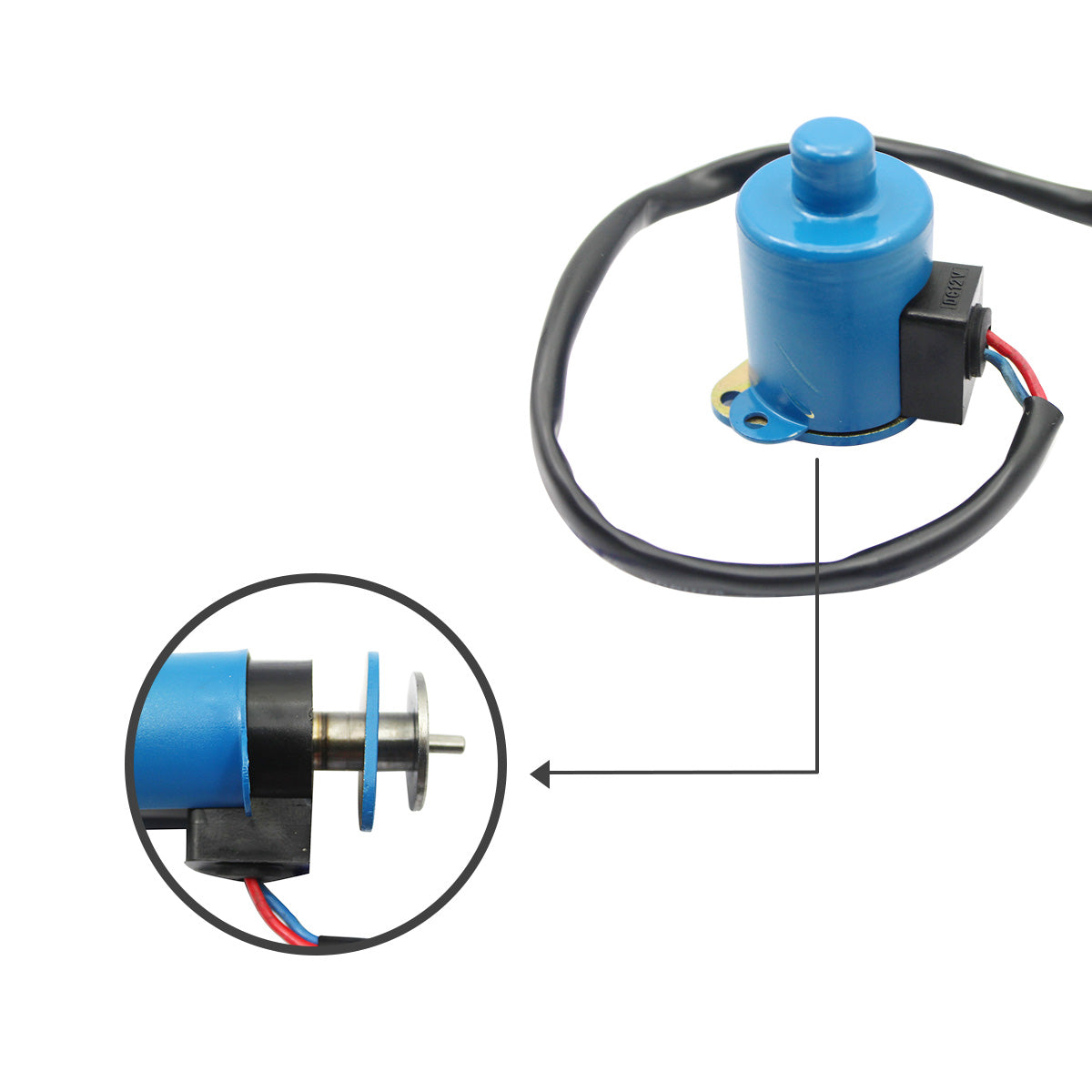 12V Solenoid Valve for Komatsu PC55 PC40