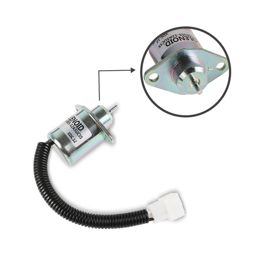 503ES-12A5UC5S 17594-60014 SA-4569-T SA-4569T 12V Fuel Shut Off Solenoid Fuel Flameout Solenoid for Kubota Yanmar Shutdown Solenoid