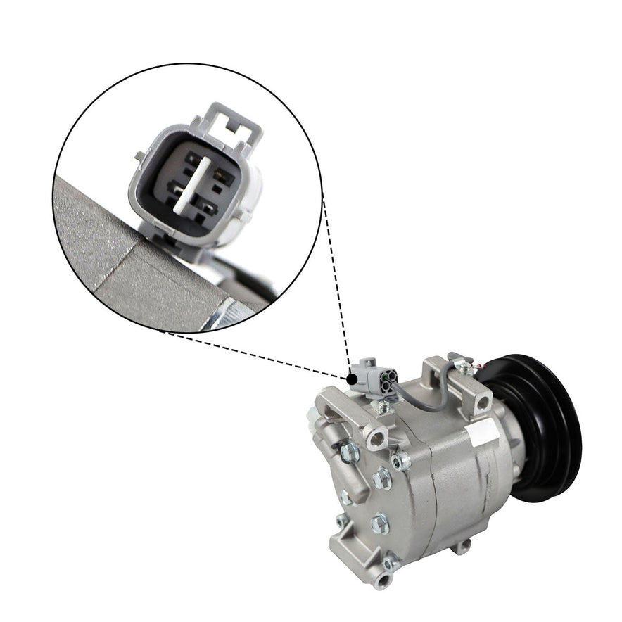 1PK AC Compressor 1406-7030 1906-7000 for John Deree Trator 3320 3520 3720 3046R 4052R