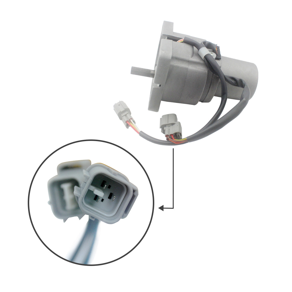 20S00003F3 Throttle Motor for Kobelco Excavator SK200-6