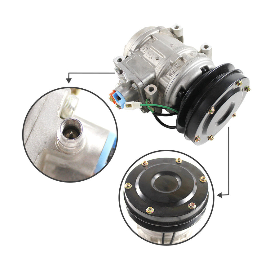 20Y-979-3111 Air Conditioning Compressor for Komatsu PC200-6