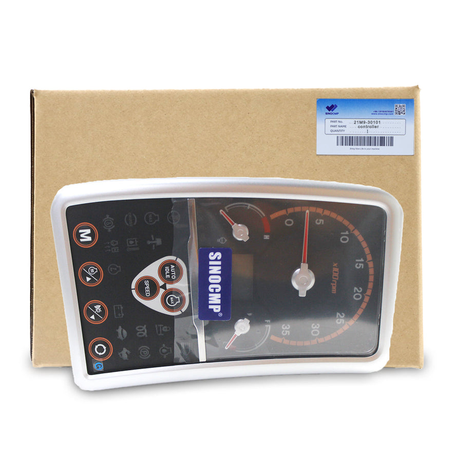 21M9-30101 Monitor Cluster Gauge for Hyundai Excavator R55-9S R60-9 R80CR-9