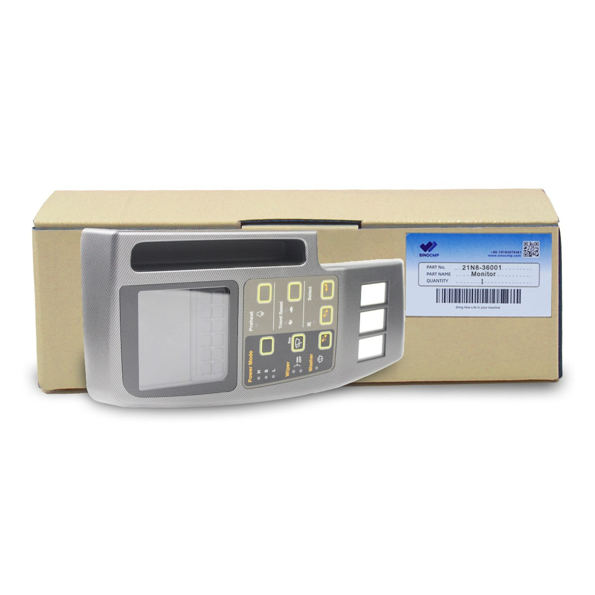21N3-36001 HCE Cluster Gauge Monitor for Hyundai R110-7A R110-7