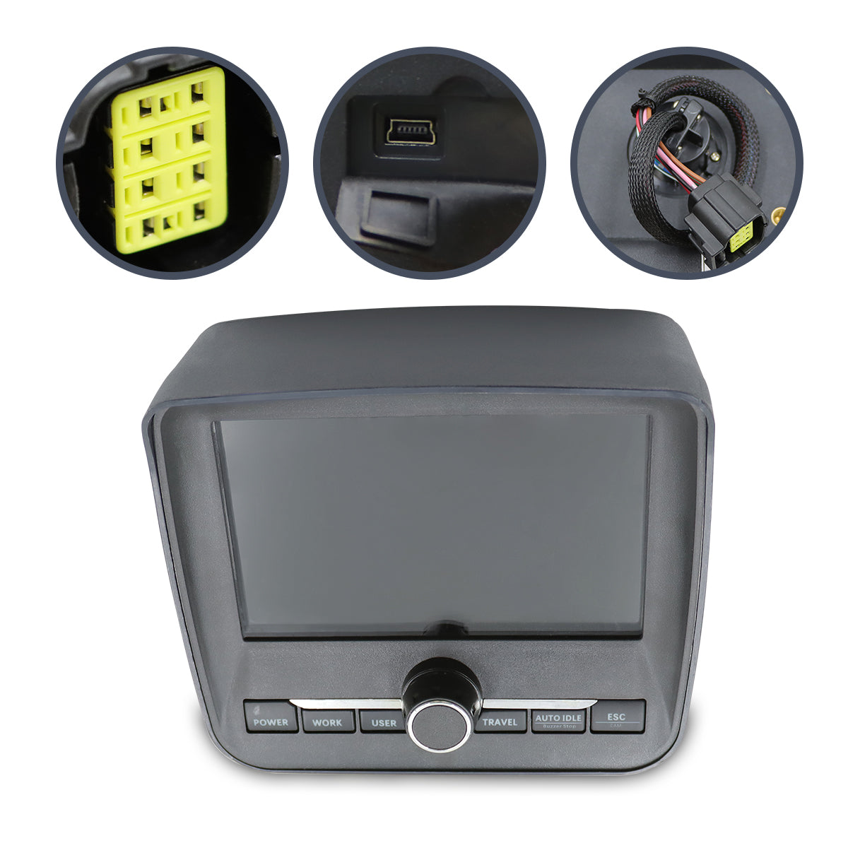 21Q5-30102 21Q5-30100 HCE Gauge Cluster Monitor for Hyundai R390LC-9 R160LC-9