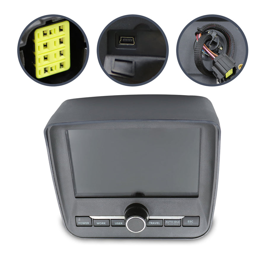 21Q5-30102 21Q5-30100 HCE Gauge Cluster Monitor for Hyundai R390LC-9 R160LC-9