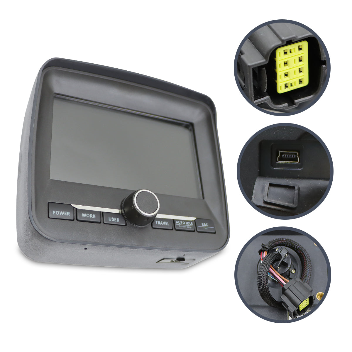 21Q6-30102 Monitor Gauge Cluster for Hyundai R140LC9 R210LC-9 R290LC-9