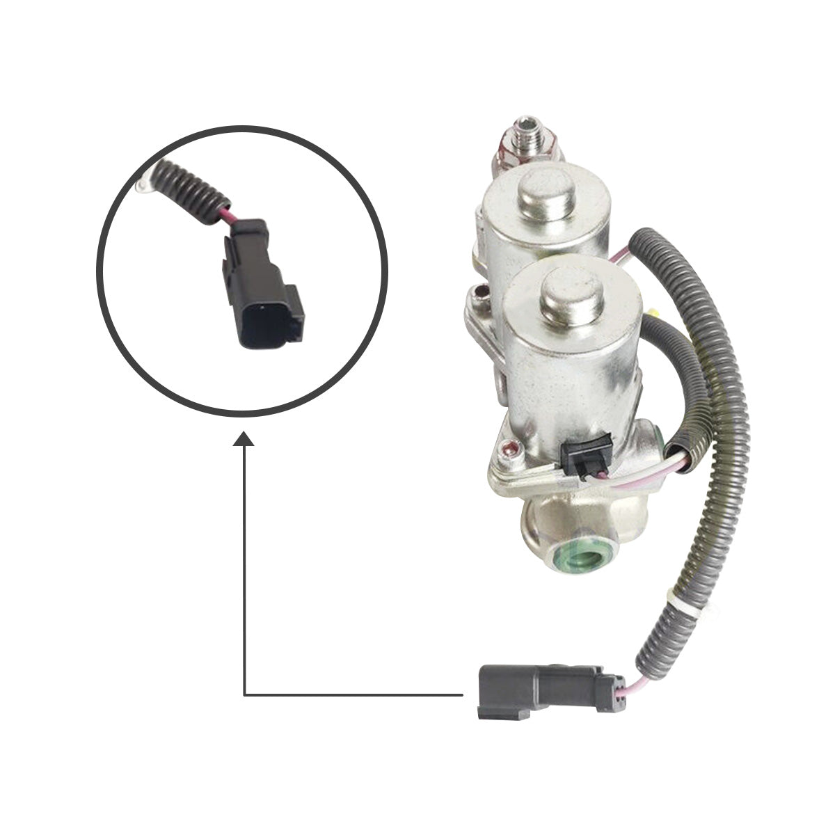 22F-60-31600 Solenoid Valve Assy for Komatsu PC18MR-3 PC35MR-3 PC45MR-3
