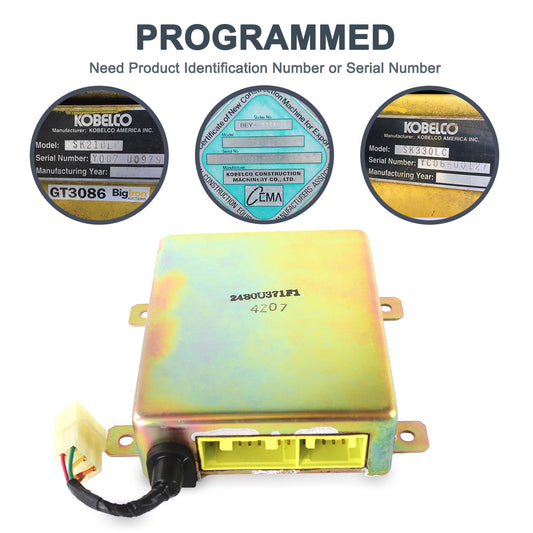 SK200LC-3 Mark III Kobelco Excavator Controller Panel CPU 2480U371F1