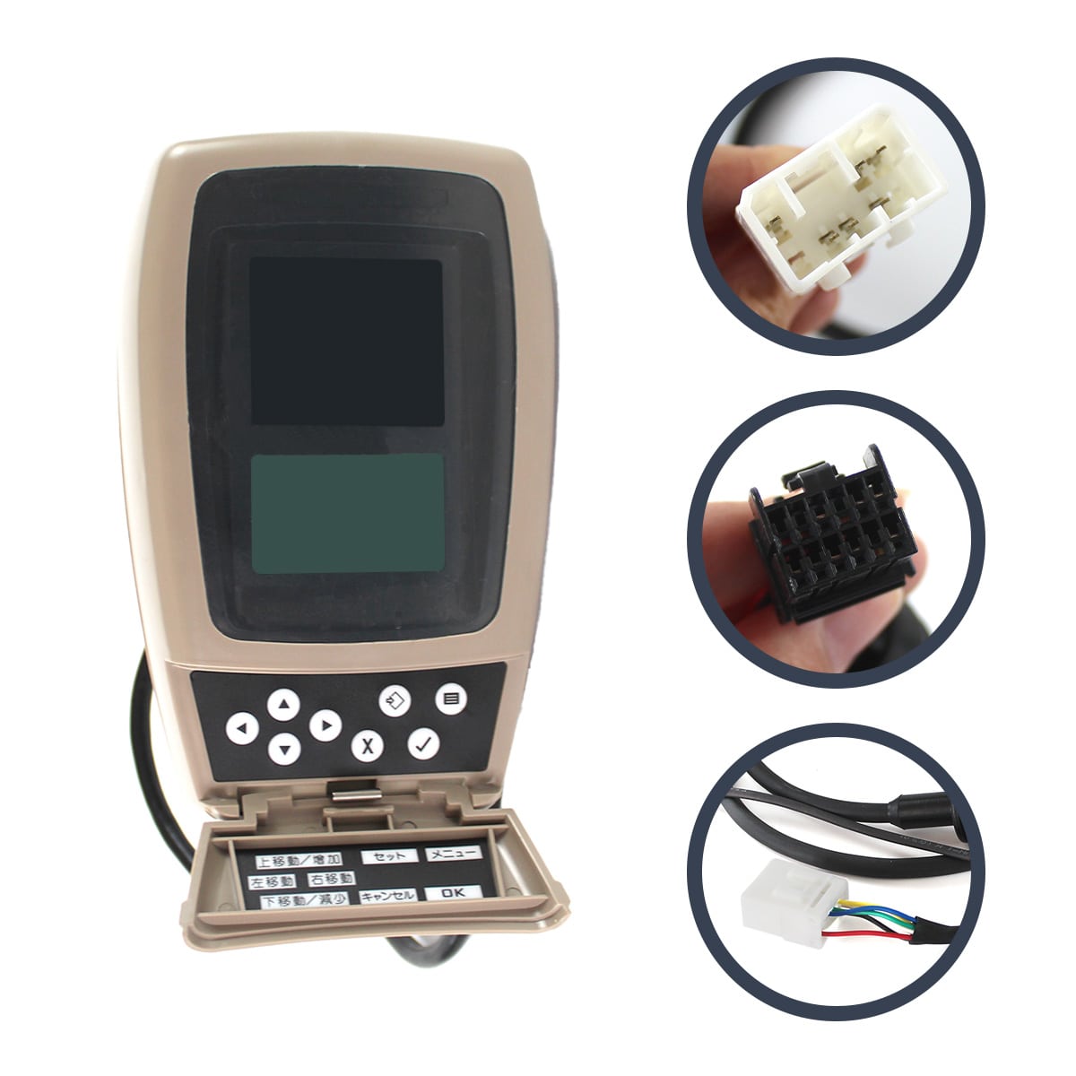 260-2160 157-3198 LCD Monitor for CAT 315C 318C 319C 320C Excavator