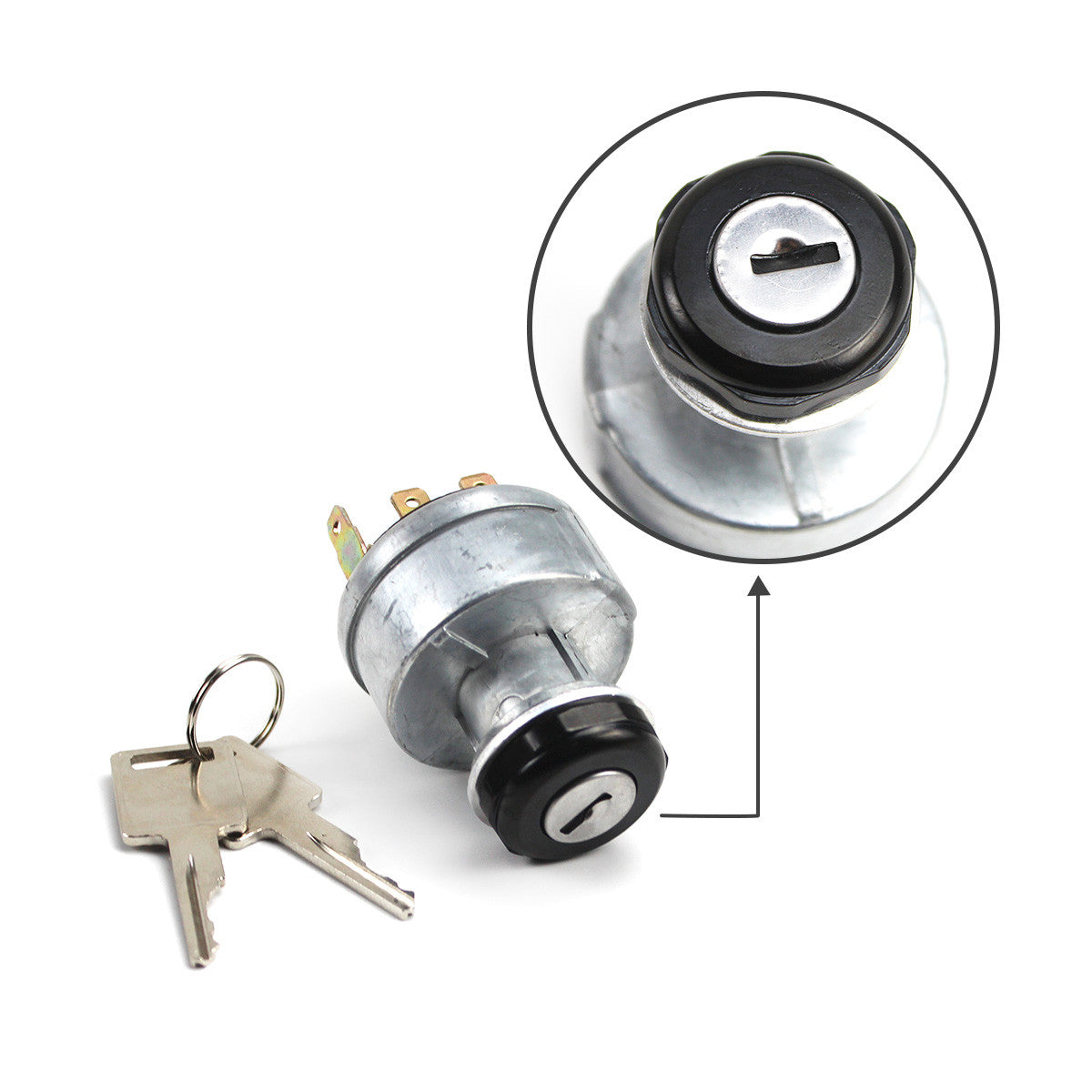 282775A1 Ignition Switch with 2 Keys for Case SV185 SV250 TF300B