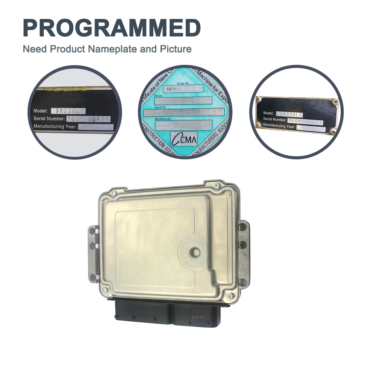 32G87-49340 Engine Controller for Kobelco SK140-8