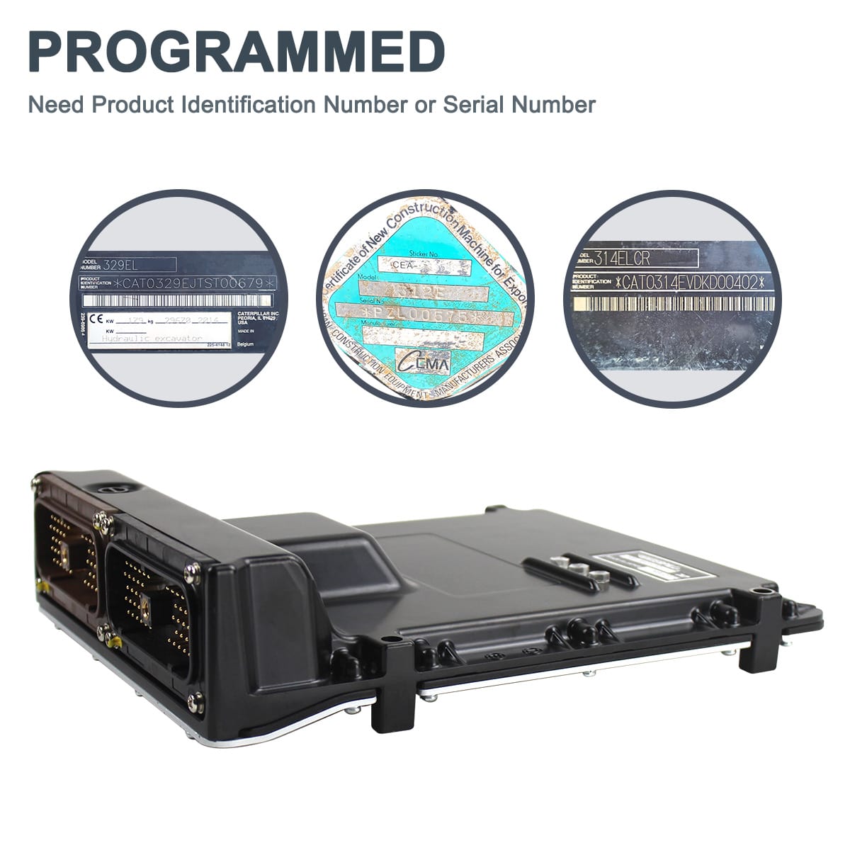 366-8821 3668821 ECM Engine Control Unit Module, 20R-2323 Hydraulic Pump Controller for Caterpillar CAT Excavators – Direct Replacement for 320D L 323D 319D 312D 320D 329D 315D 323D