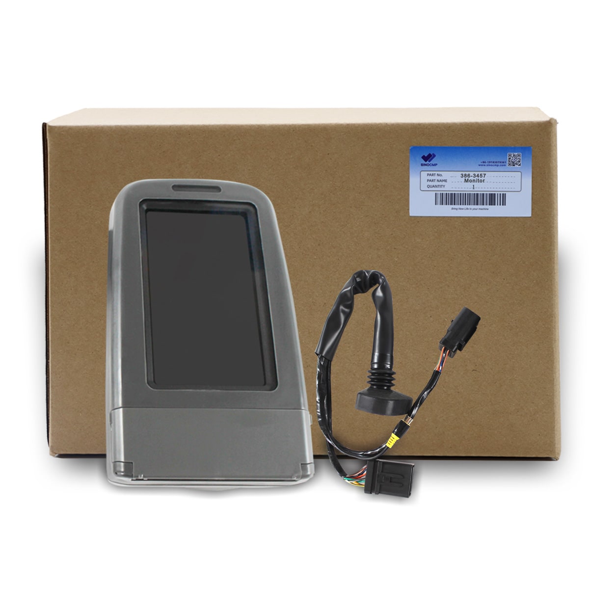 386-3457 3863457 Monitor Display Panel for Caterpillar E320D E315D E330D