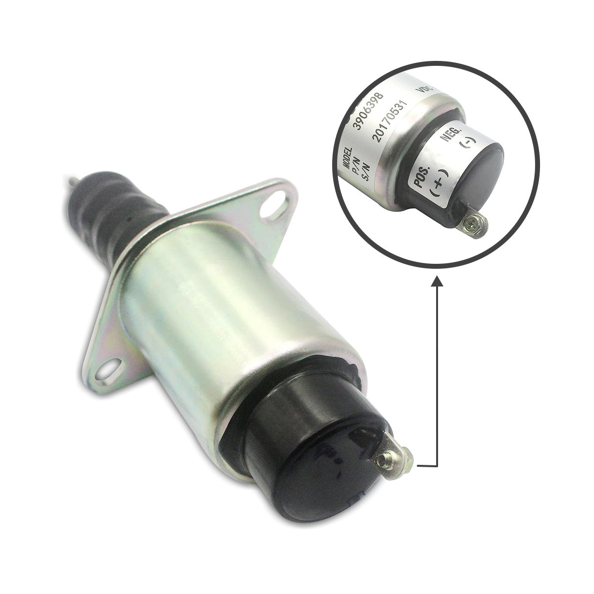 3906398 SA-3151-12 Fuel Shutdown Solenoid Valve for Cummins Engine