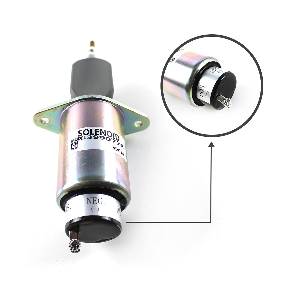 3906776 SA-3152-24 Fuel Shutdown Solenoid Valve for Cummins 4BT 6C Engine