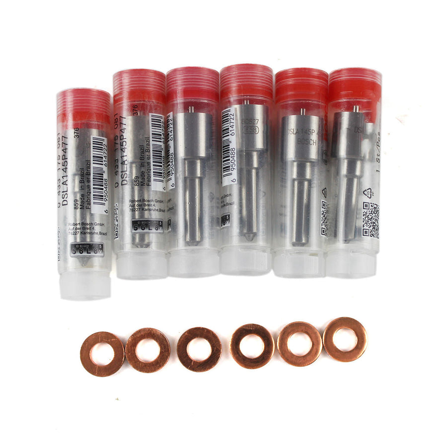6PCS Fuel Injector Nozzles 3930324 for Cummins Engine 5.9L