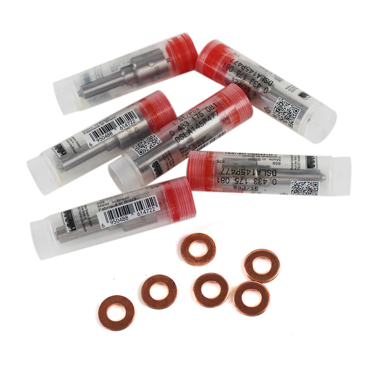 6PCS Fuel Injector Nozzles 3930324 for Cummins Engine 5.9L
