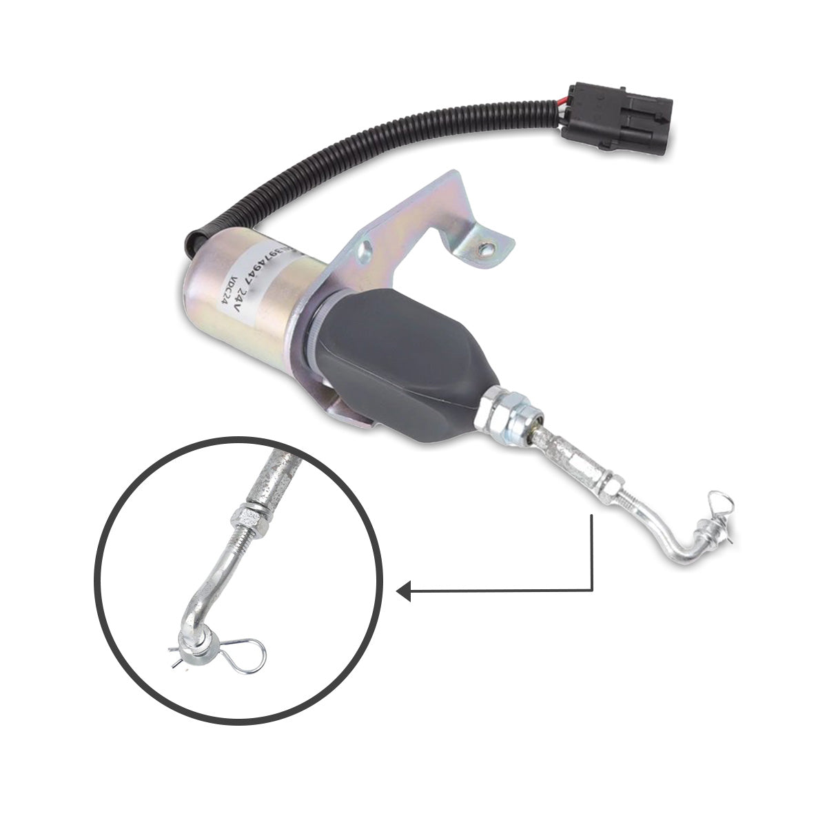 3974947 SD-008A2 D59-105-06 Fuel Flameout Solenoid Valve for Cummins 6BT Engine