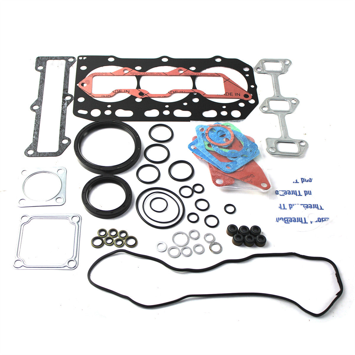 3TNE88 3C68E Engine Gasket Kit for Yanmar Diesel Excavator Skid Loader Truck