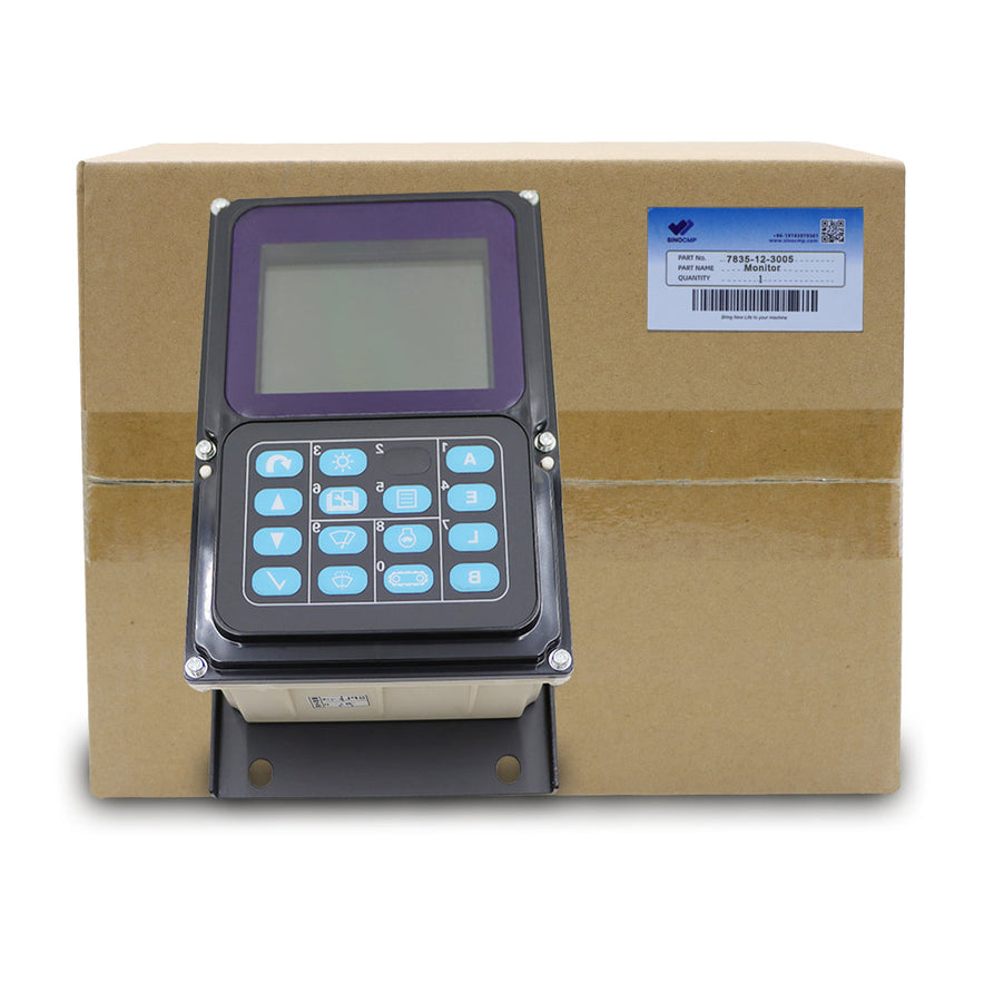 7835-12-3005 Monitor Panel for Komatsu Excavator PC360-7 PC300-7