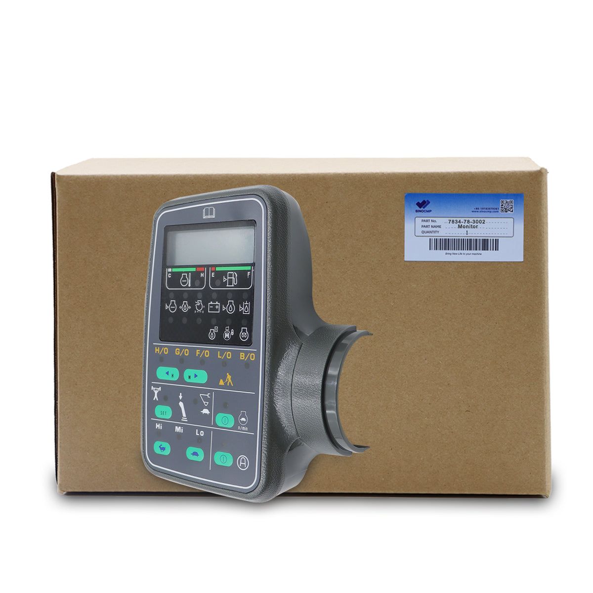 7834-78-3002 Monitor Display Panel for Komatsu Excavator PC300-6 PC350LC-6 PC400-6