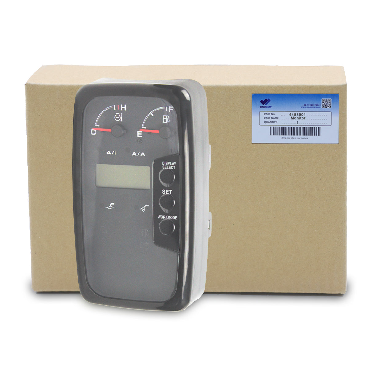 4488901 Monitor Display Panel for Hitachi Excavator ZX110-1 ZX200-E