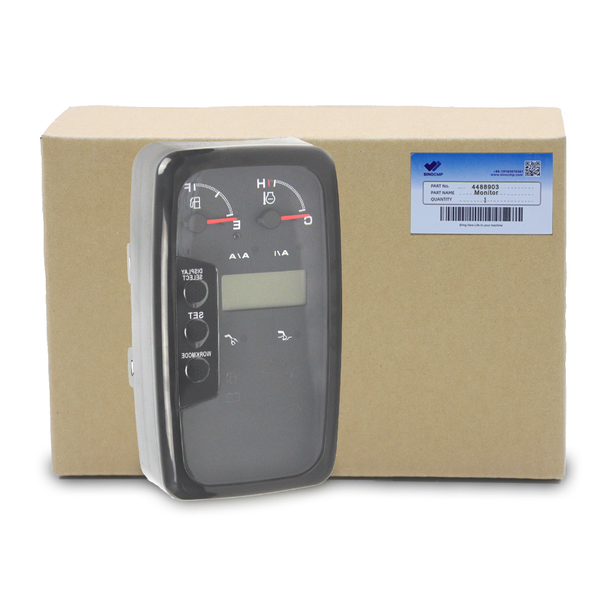 4488903 Monitor Display Panel for Hitachi Excavator ZX110 ZX200 ZX240