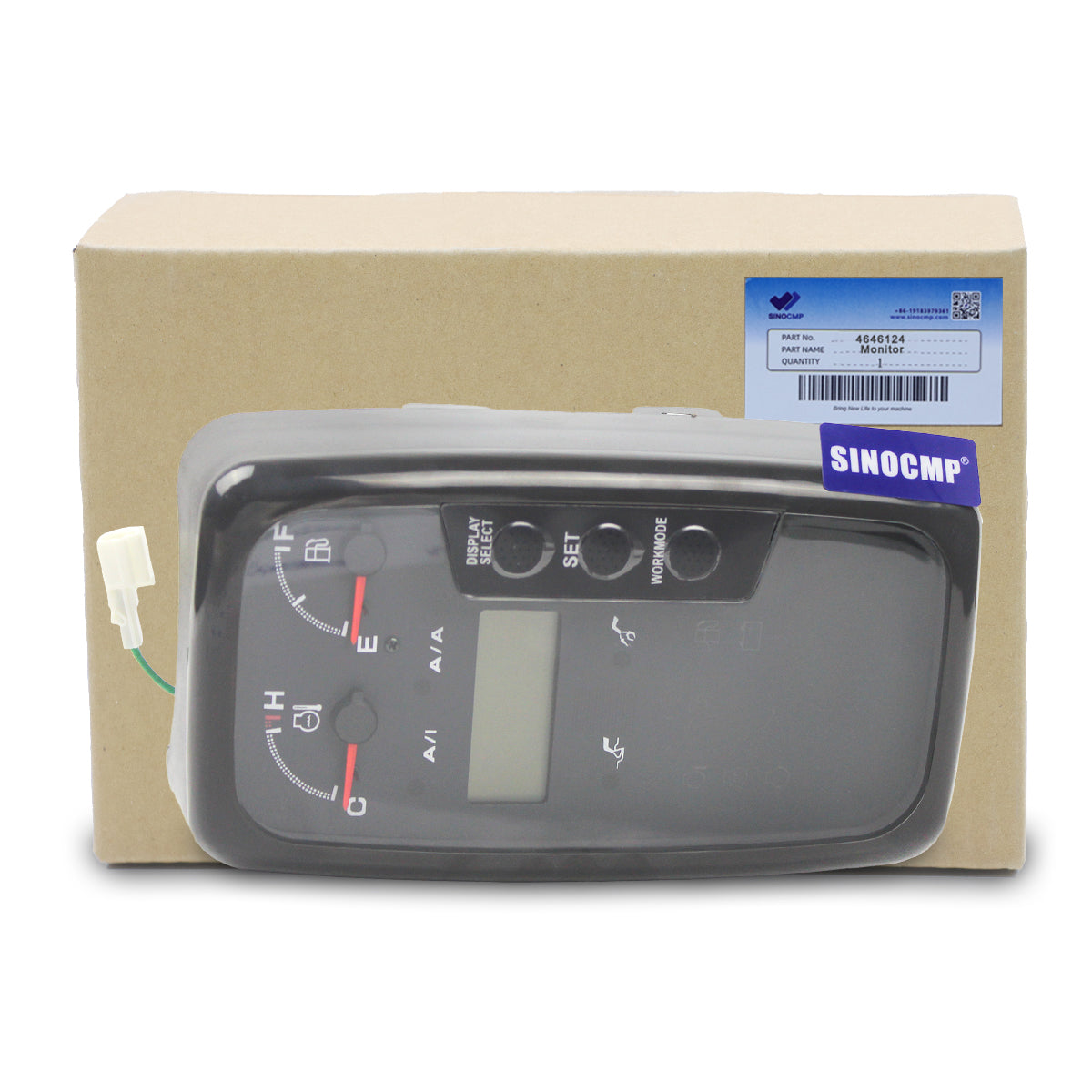 4646124 Monitor Display Panel for Hitachi Excavator ZX210 ZX240 ZX200