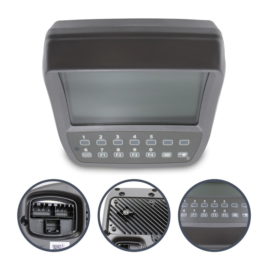 4646400 Monitor Display Panel for John Deere Hitachi Excavators 120D 160DLC 240DLC 200DLC 350DLC