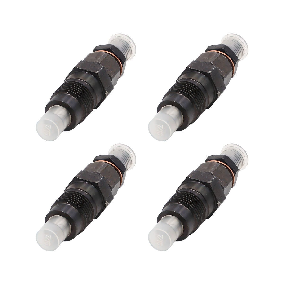 4PCS Engine Fuel Injector 252-1446 for Caterpillar 216 216B