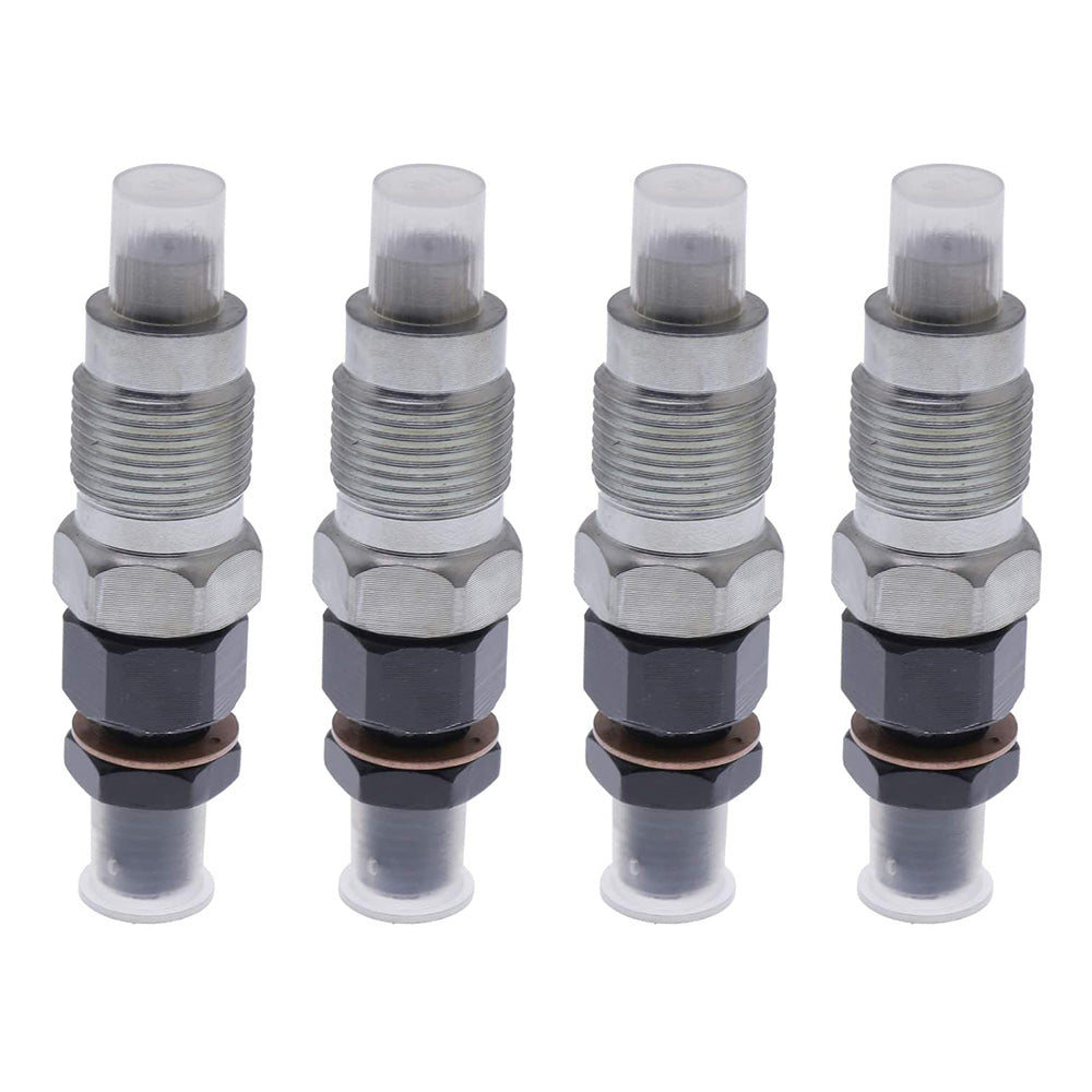 4PCS Fuel Injector 1C010-53010 for Kubota V3 V3300 V3600T V3800 Engine