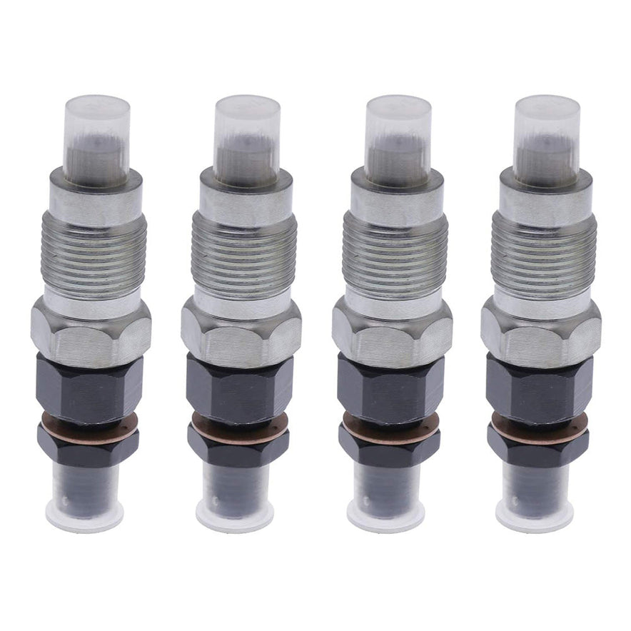 4PCS Fuel Injector 1C010-53010 for Kubota V3 V3300 V3600T V3800 Engine