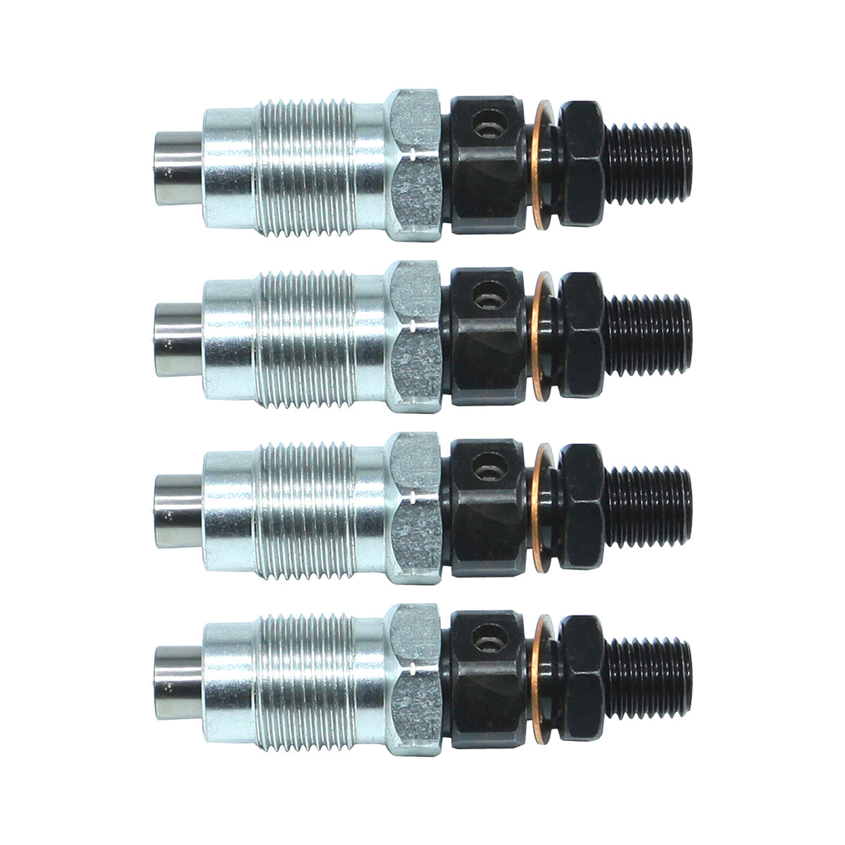 4PCS Fuel Injectors 6672405 for Bobcat Kubota V1505 V1505T Engine