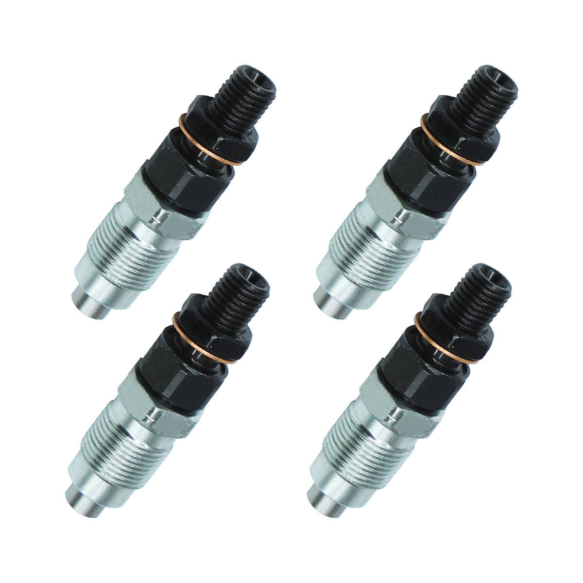 4PCS Fuel Injectors 6672405 for Bobcat Kubota V1505 V1505T Engine