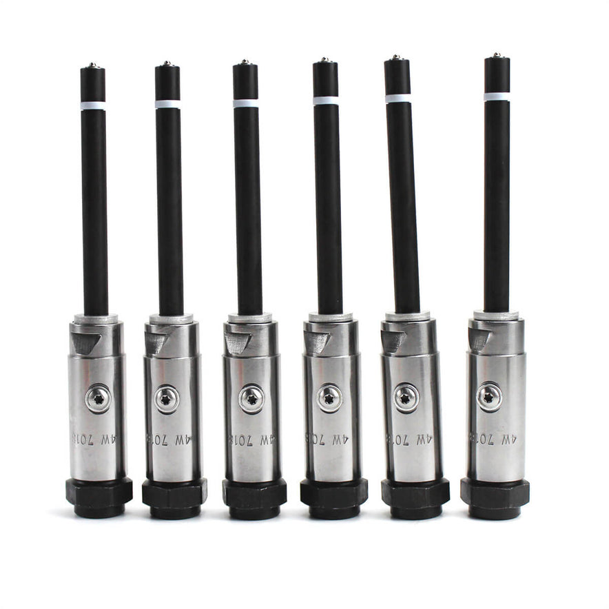 6PCS 4W7018 Diesel Fuel Injector Pencil Nozzle for Cat 3406B 3406C