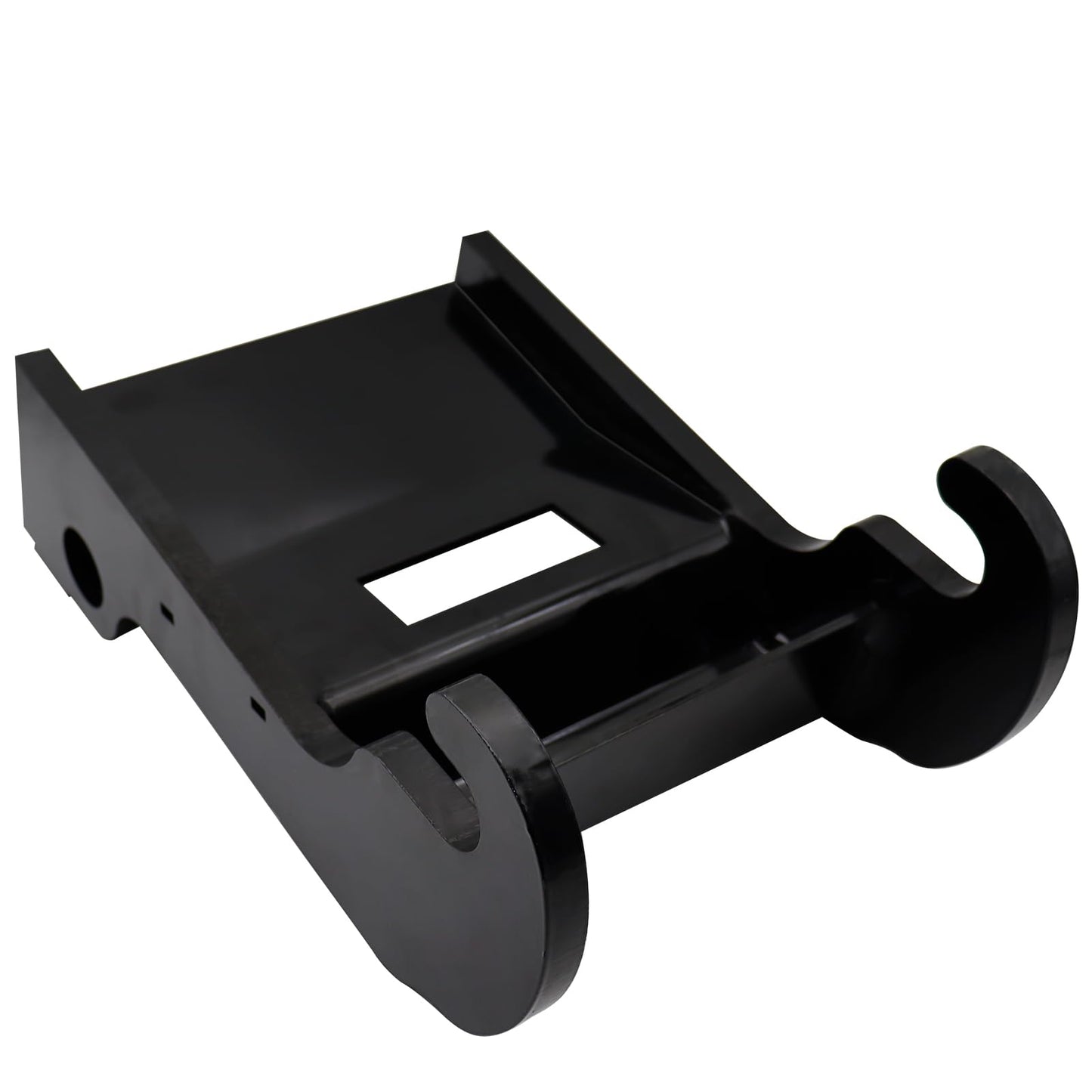 X-Change Coupler Bracket, Mini Excavator Quick Change Hitch Attachments, Small Excavator Coupler Bracket, Black-Coating Steel Attachment Compatible with Bobcat E Series Models Mini Excavator