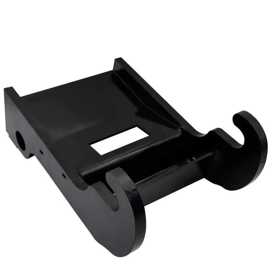 X-Change Coupler Bracket, Mini Excavator Quick Change Hitch Attachments, Small Excavator Coupler Bracket, Black-Coating Steel Attachment Compatible with Bobcat E Series Models Mini Excavator
