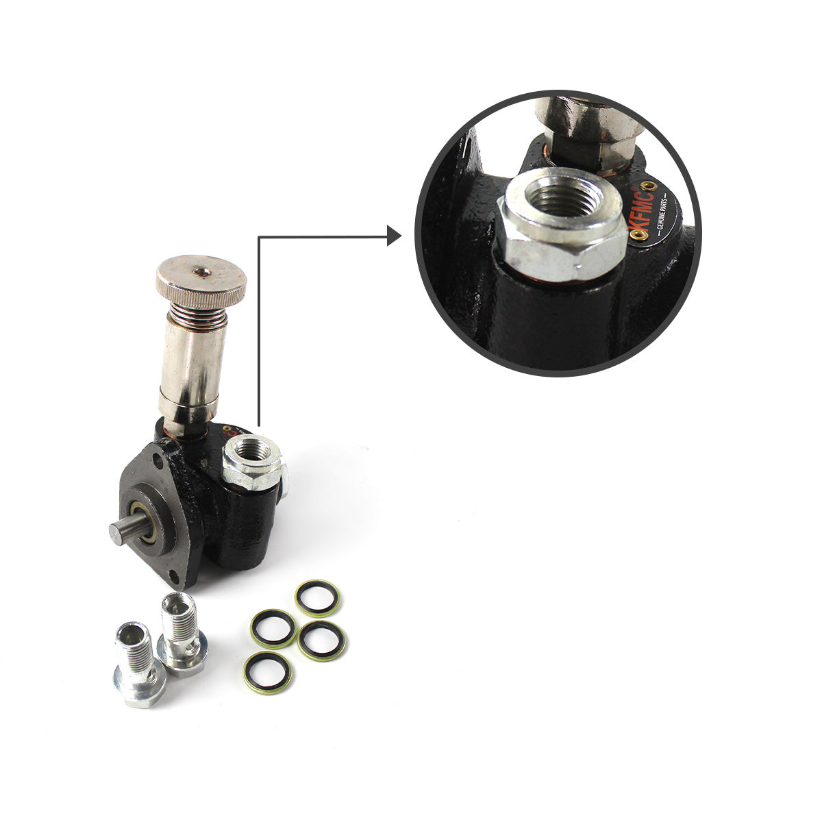 5I-7507 Manual Fuel Pump for Caterpillar E320B E320BL 3066 Excavator