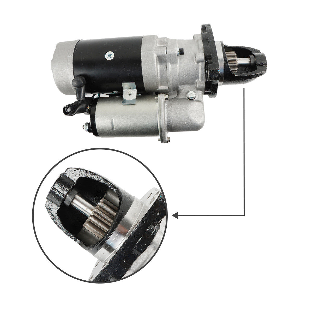 600-813-9322 6008139320 Starting Motor for Komatsu S6D125E SA6D125E SA6D140E
