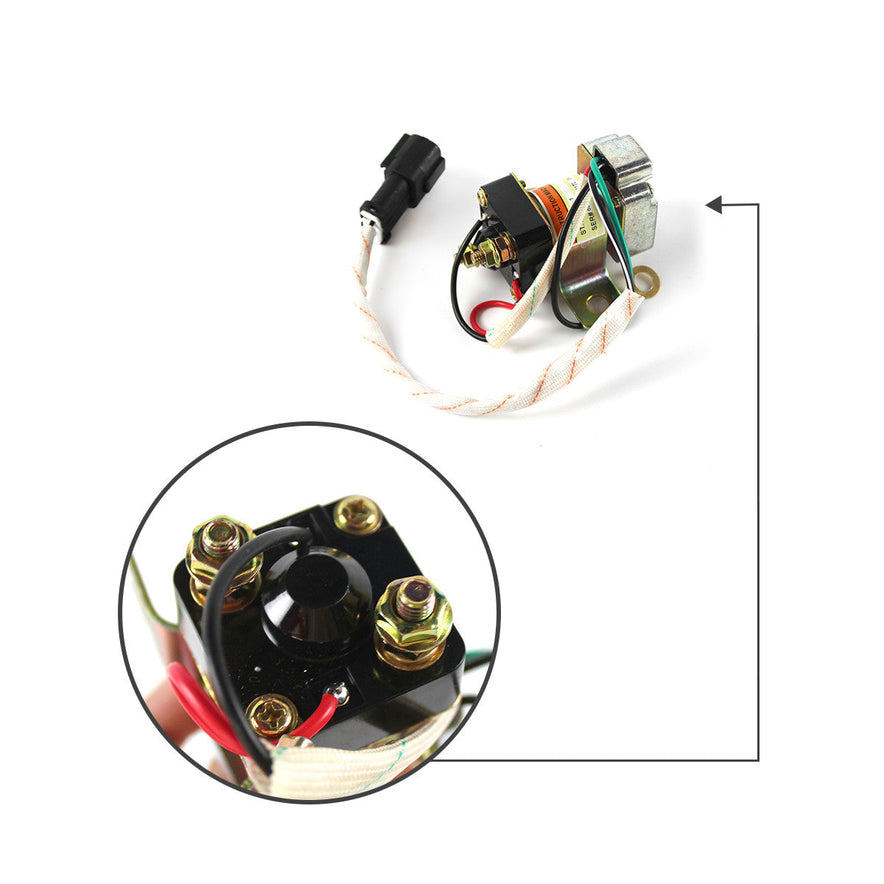 600-815-8940 Starter Motor Relay for Komatsu Excavator? PC200-7 PC200LC-7