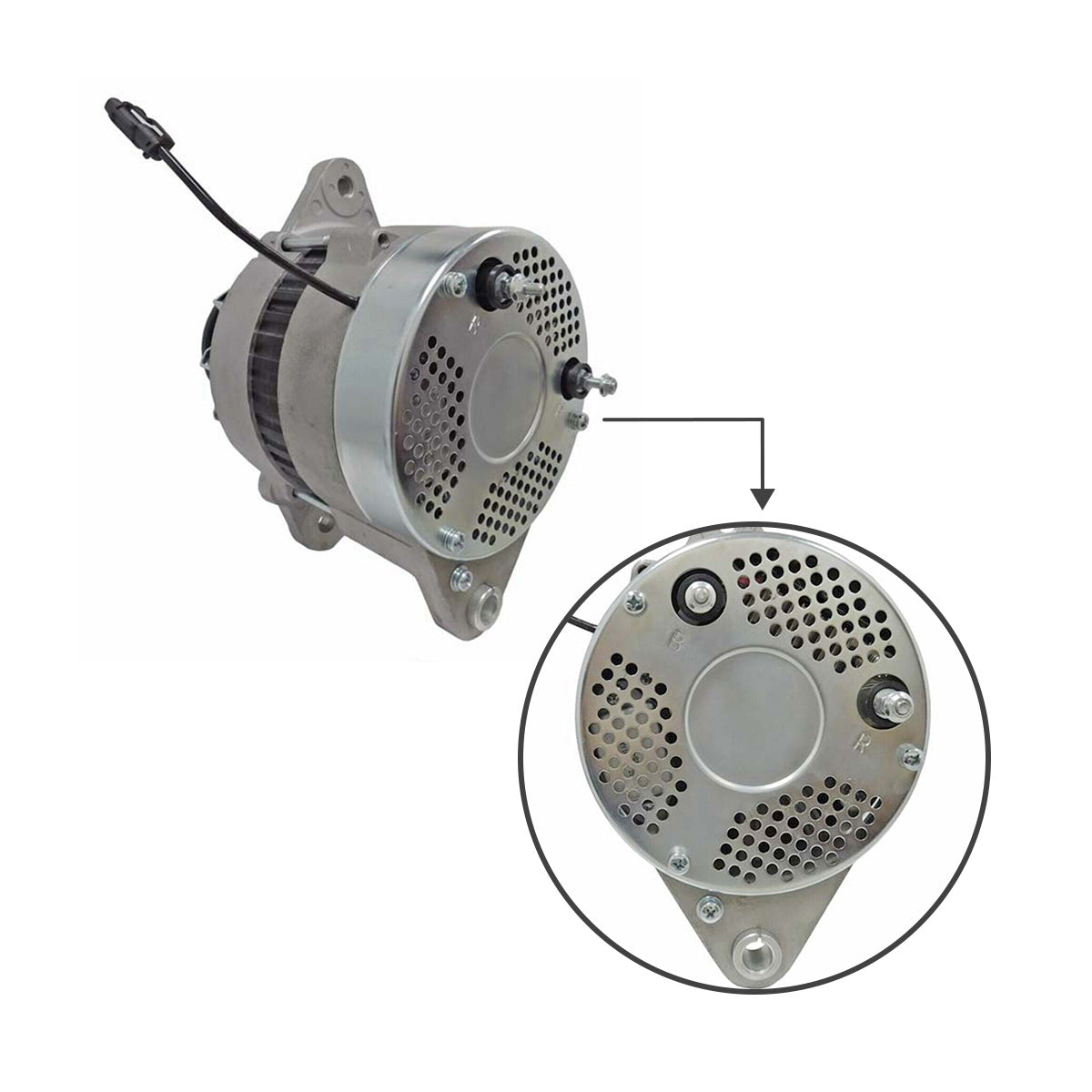 600-825-3160 Starter Motor for Komatsu PC300-6 PC300LC-6 PC350-6